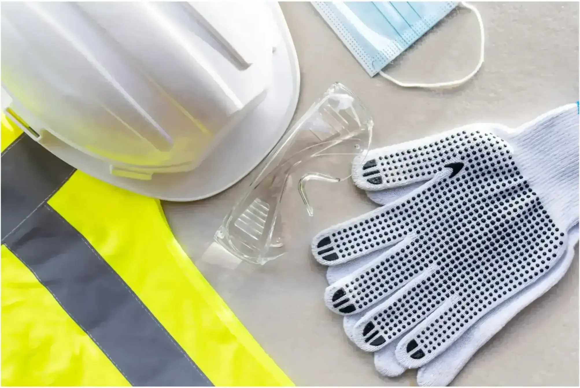 Imagen de equipos e insumos de protección personal y seguridad laboral